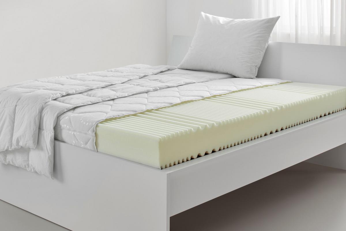 Komfortschaummatratze Annabell H2 ca. 80x200cm - Weiß, Textil (80/200cm) - Based