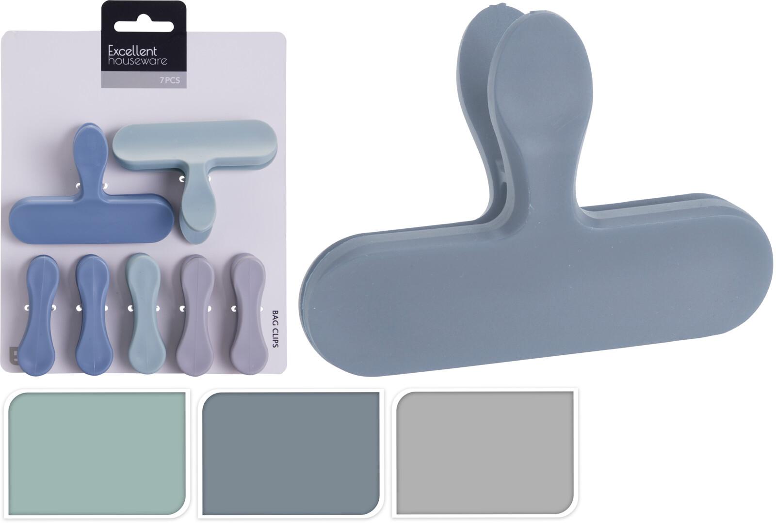 clipsuri pungi Clip 7/1 - Modern, plastic/metal (15,5/3,5/20cm)