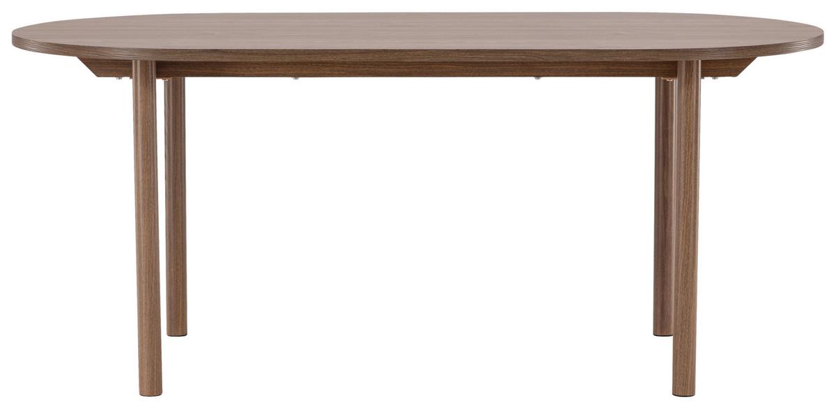 Esstisch Andy ca. 180x90x75 cm Braun - Braun, Design, Holzwerkstoff/Metall (180/90/75cm) - Livetastic