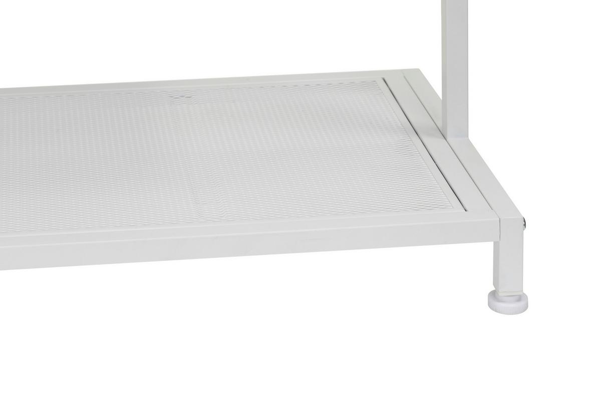 WIESZAK STOJĄCY ACTION - biały, Modern, metal (100/165/36cm) - PBJ