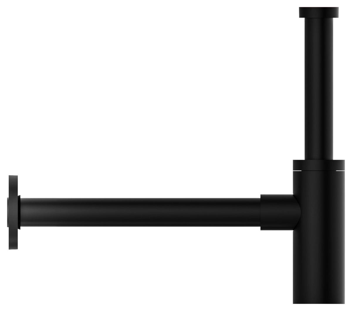 SYFON 98166220 - czarny, Basics, metal (37/5,5/32,5cm) - Schütte