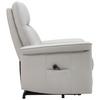 RELAXFÅTÖLJ CARLO - beige/svart, Klassisk, metall/läder (77/103/84cm) - Mömax