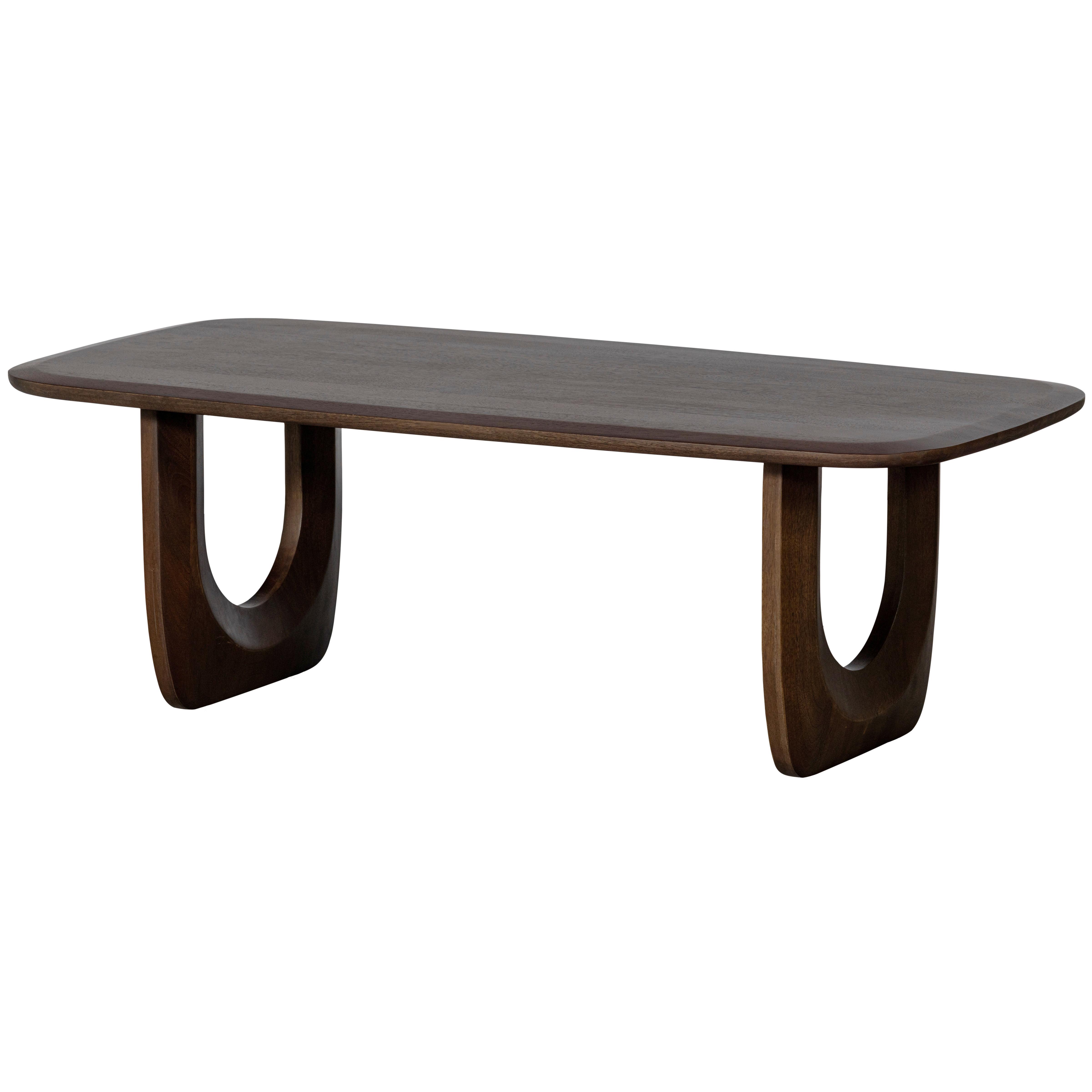 Couchtisch Frequent Walnussfarben B: 60 cm - Walnussfarben, Design, Holz (120/60/40cm) - Livetastic