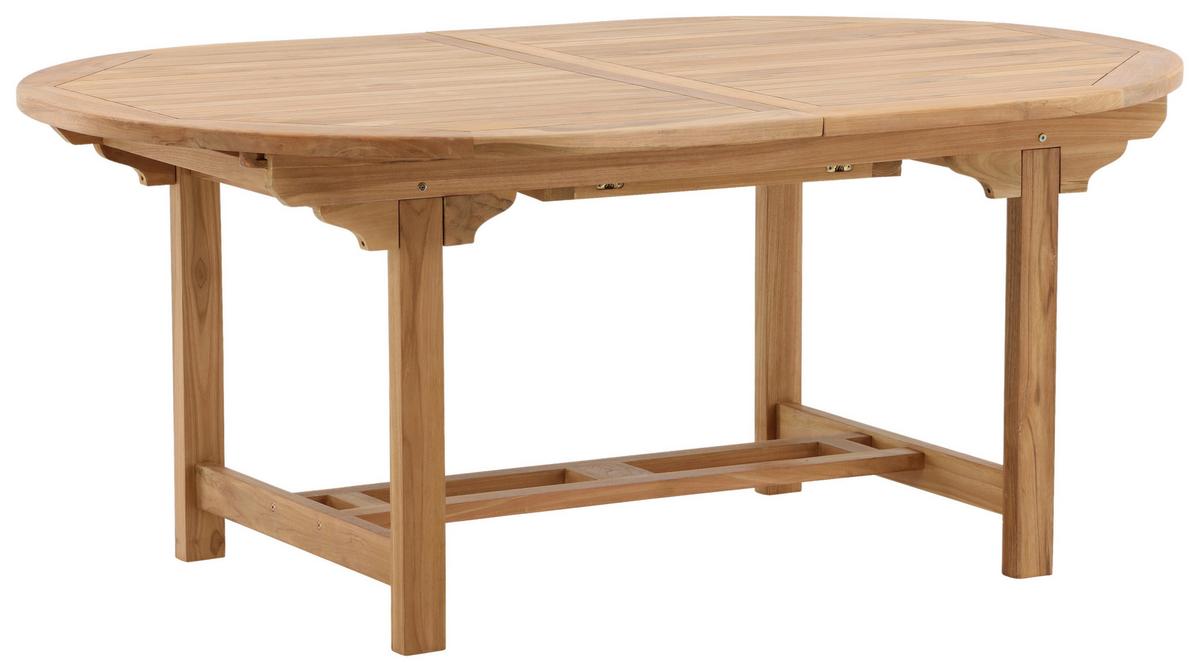 GARTENTISCH KENYA - Teakfarben, KONVENTIONELL, Holz (180/120/75cm) - Gardenson