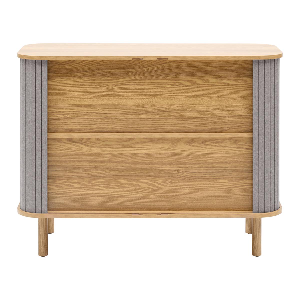Kommode Arvid Grau/Naturfarben - Naturfarben/Grau, MODERN, Holz/Holzwerkstoff (100/75/40cm) - Mömax