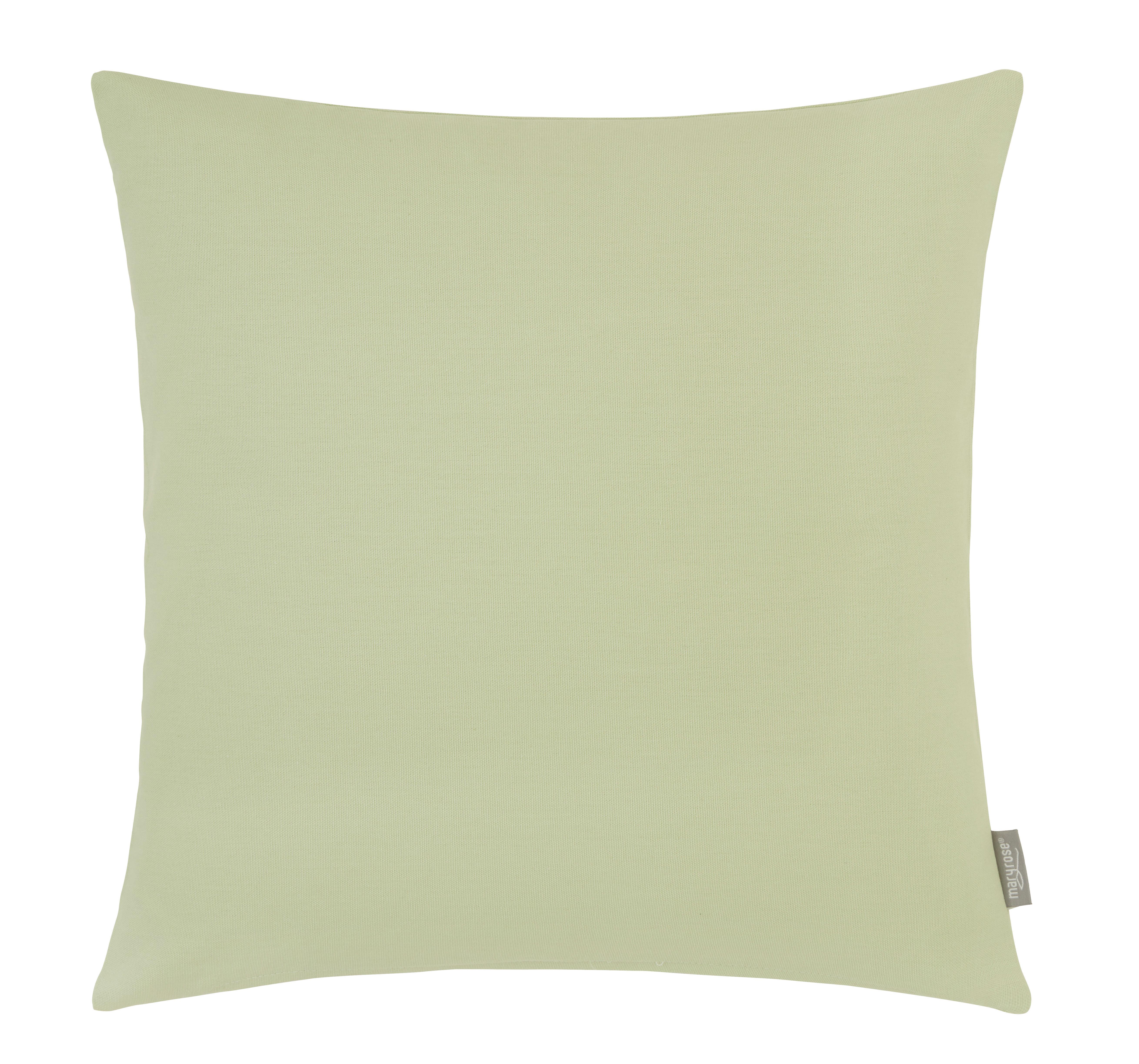 Zierkissen GWYN in Salbeigrün ca. 45x45cm - Salbeigrün, MODERN, Textil (45/45cm) - Mary's