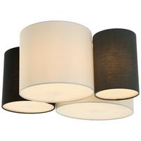 LAMPA SUFITOWA GOLDES I - biały, Design, tworzywo sztuczne/metal (64/46/26cm) - Novel