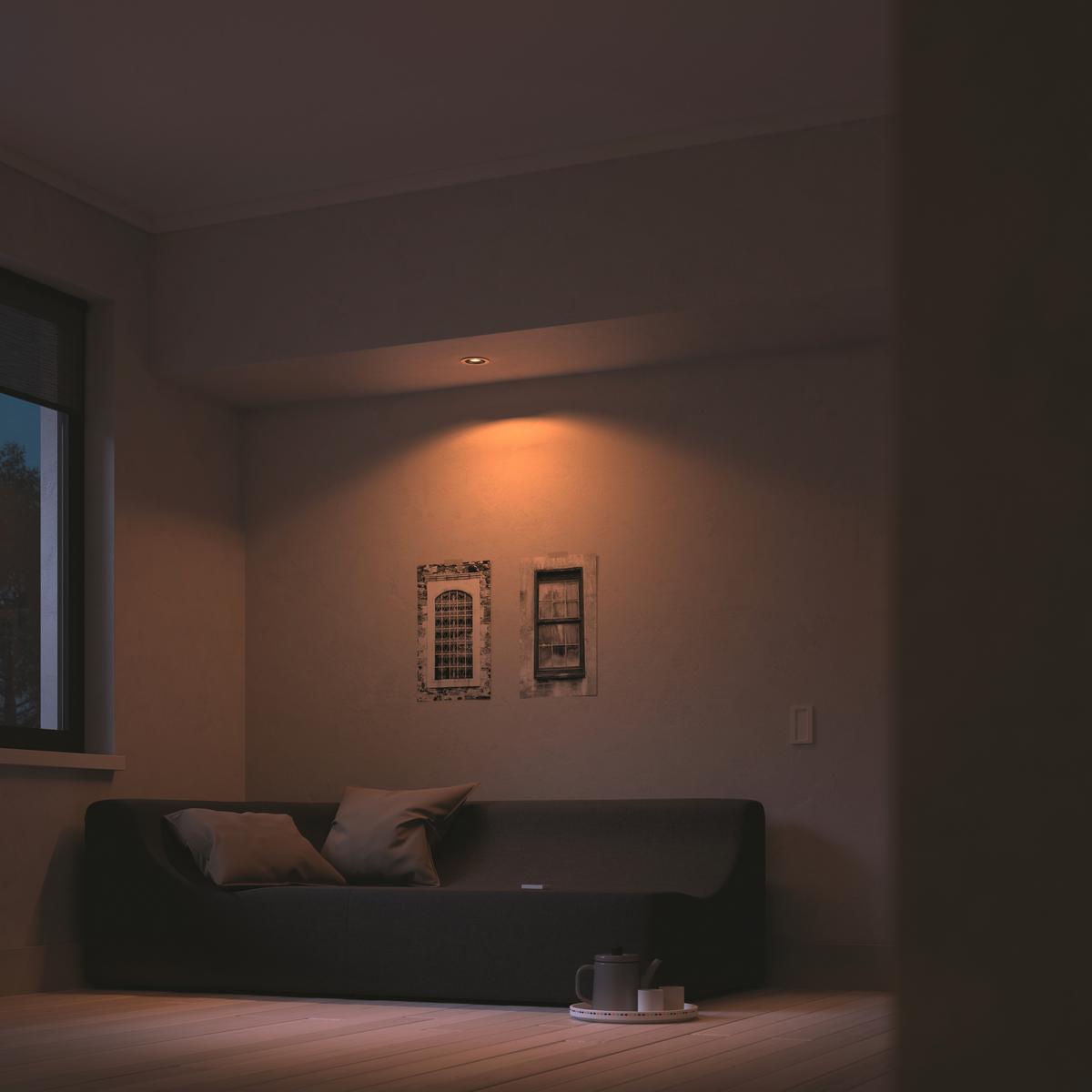 GŁOWICA LED 33854800 HUE MILLISKIN - kolor srebrny, Basics, tworzywo sztuczne (9/10/9cm) - Philips HUE