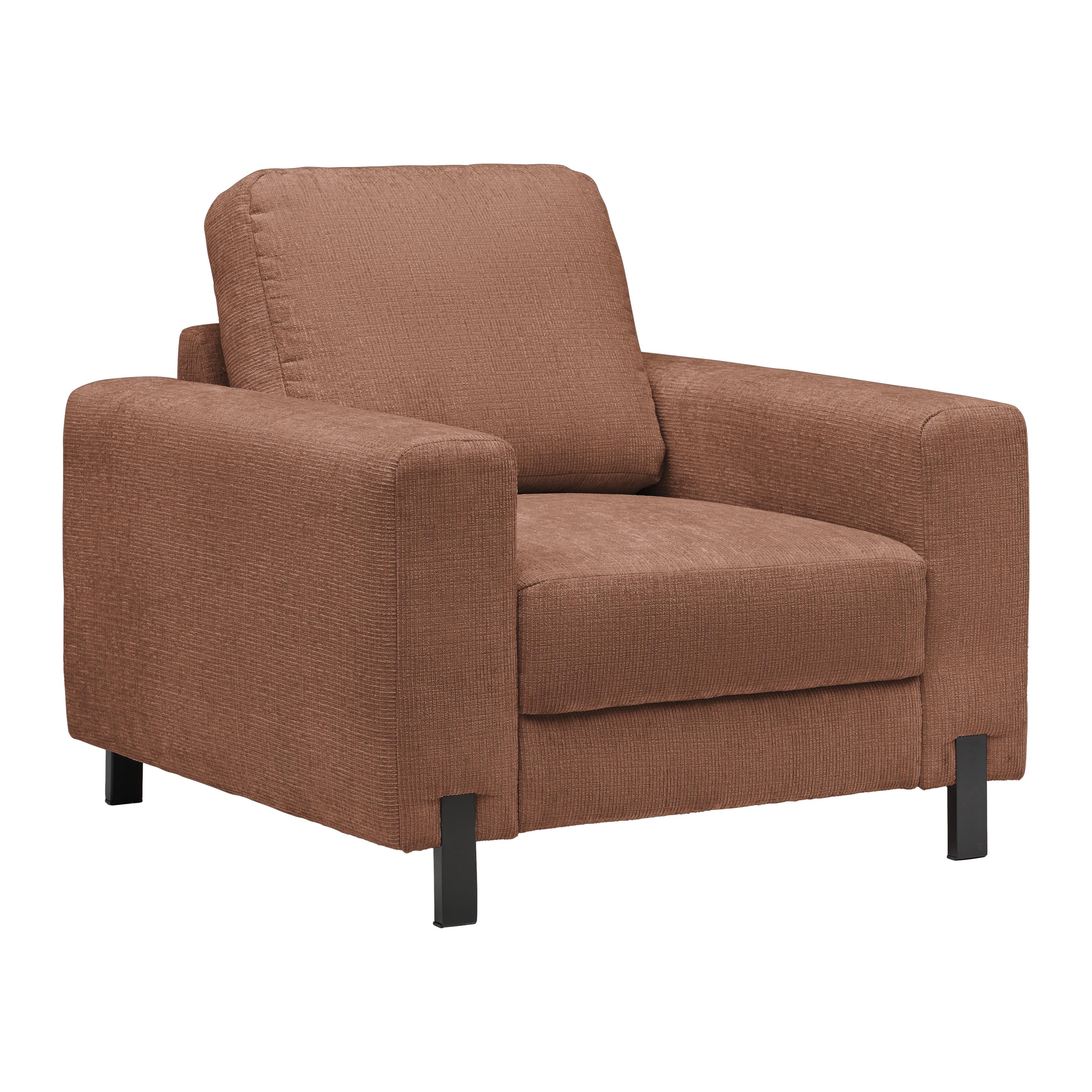 Sessel Piega Rosa - Schwarz/Rosa, MODERN, Textil/Metall (99/66-87/96cm) - Mömax