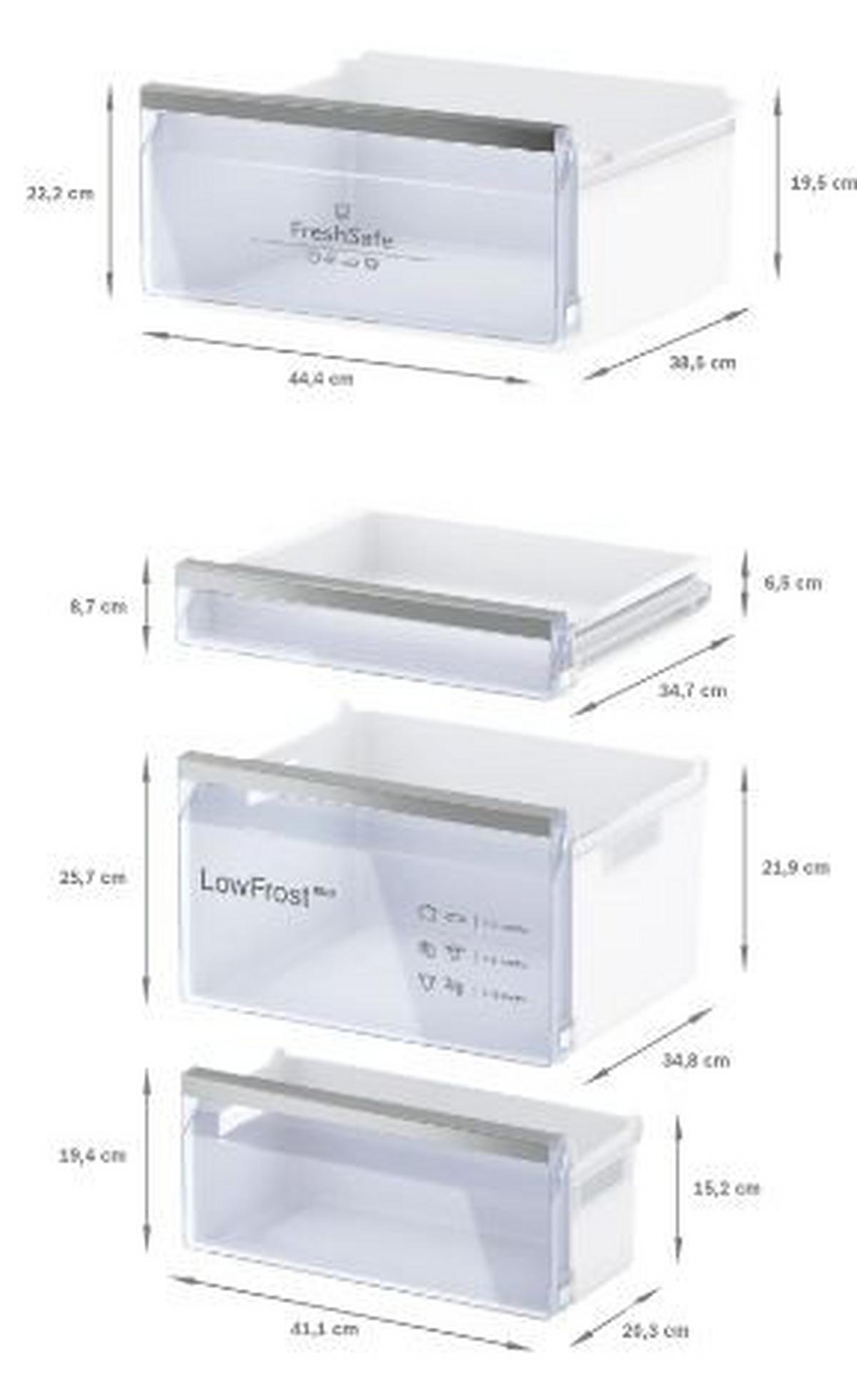 Kühl-Gefrier-Kombination KI5862FE0 in Weiss - Weiß, MODERN (54,1/177,2/54,8cm) - Neff