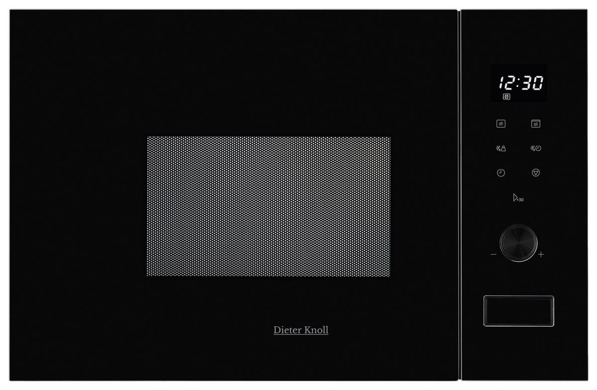 Einbaumikrowelle DKK57303BK in Schwarz - Schwarz, Basics (59,4/38,2/31,8cm) - Dieter Knoll