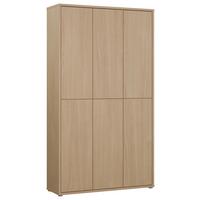 Omara Za Čevlje Alice, Barva Hrasta - siva/barve hrasta, Moderno, umetna masa/leseni material (109,2/191,9/34,9cm) - Carryhome