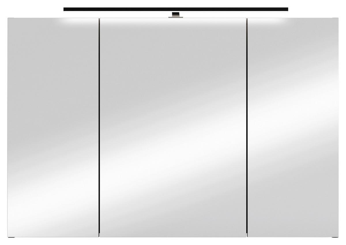 Spiegelschrank Spree Anthrazit - MODERN, Glas/Holzwerkstoff (90/60/20cm) - MID.YOU