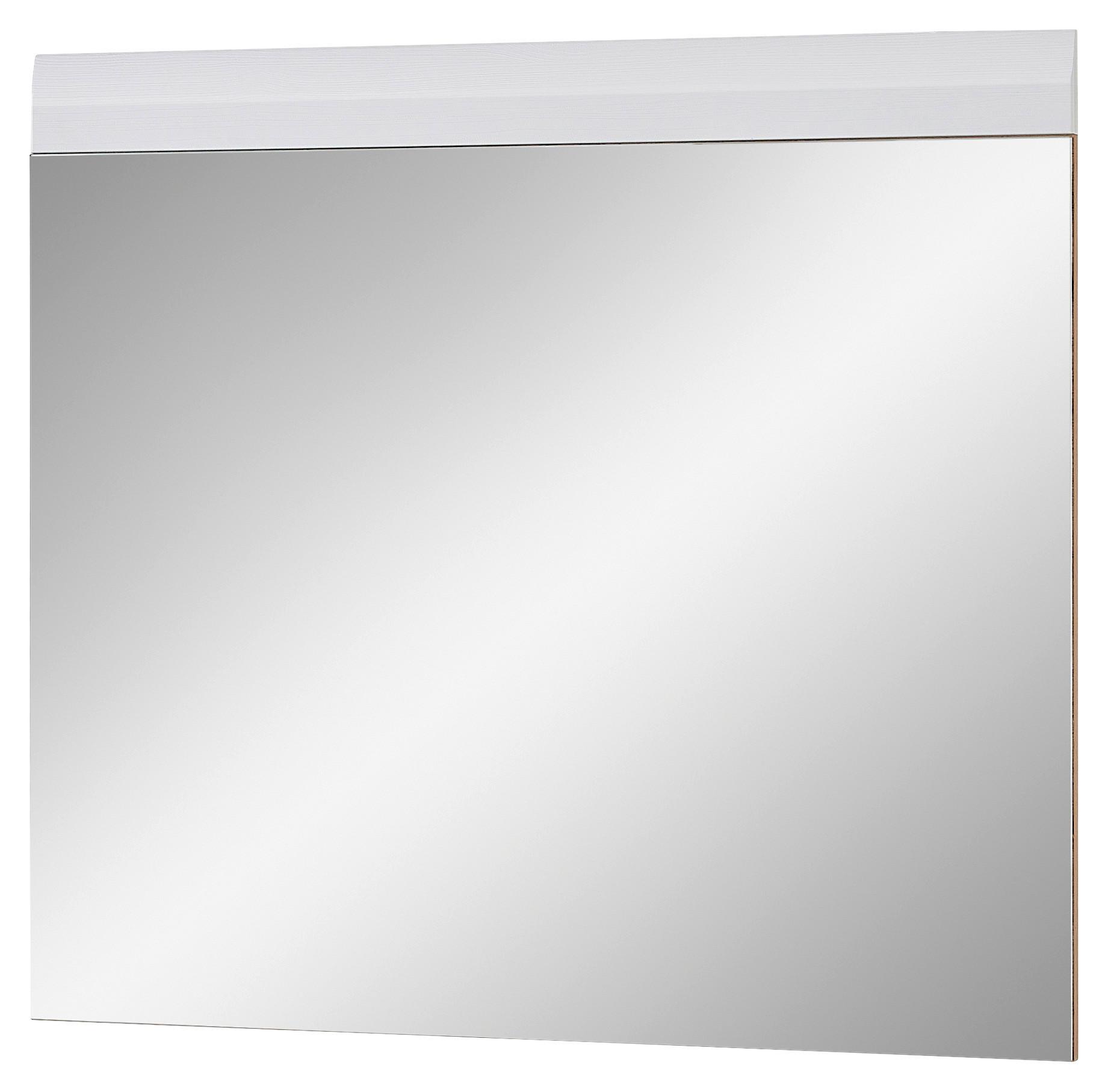 Spiegel in Weiß - KONVENTIONELL, Glas (84/78/2cm) - Mömax