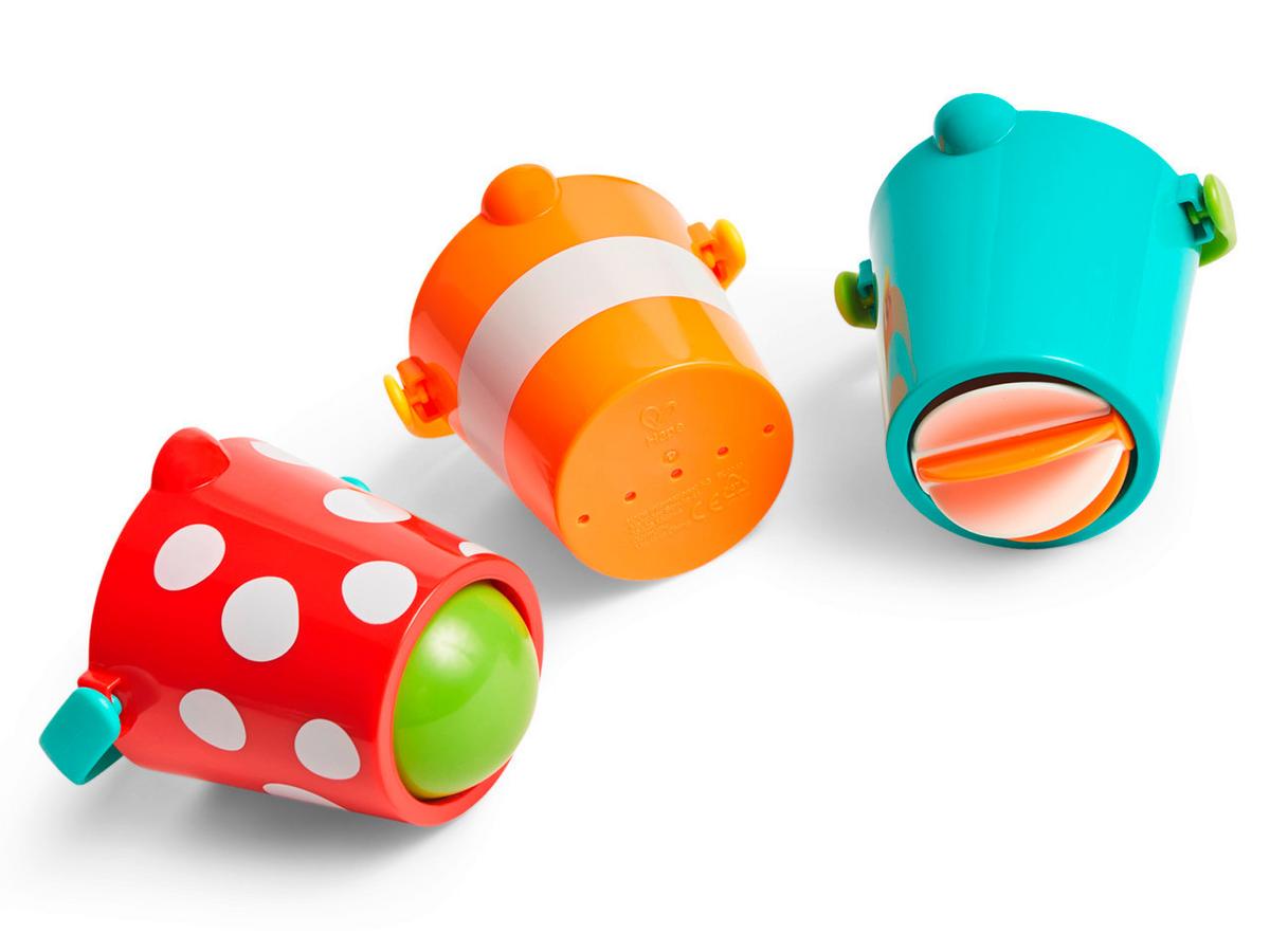 Fürdőjáték Hape - többszínű, Basics, műanyag (24,3/23,8/10,3cm) - Hape