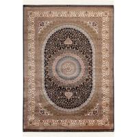 WEBTEPPICH MY BABYLON OF OBSESSION - Blau/Hellbraun, Design, Textil (300/400cm) - Novel