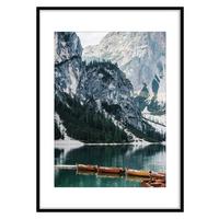Bild Elena in Multicolor - Multicolor/Schwarz, Holz/Papier (50/70cm) - Modern Living