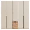 DULAP USI ROTATIVE ALABAMA - culoare lemn stejar/stejar Artisan, Modern, material pe bază de lemn (226/229/54cm) - Modern Living