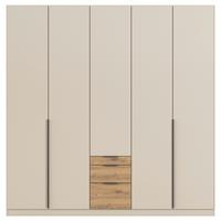 Ormar S Klasičnim Vratima Alabama - boje hrasta/hrast Artisan, Moderno, drvni materijal (226/229/54cm) - Modern Living