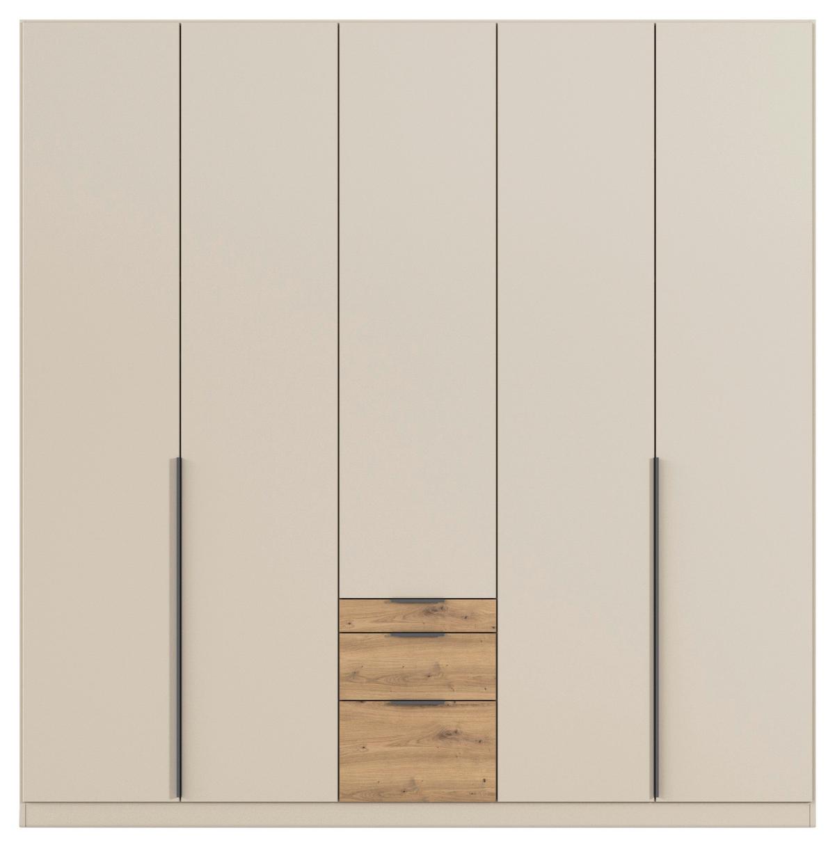 Ormar S Klasičnim Vratima Alabama - boje hrasta/hrast Artisan, Moderno, drvni materijal (226/229/54cm) - Modern Living