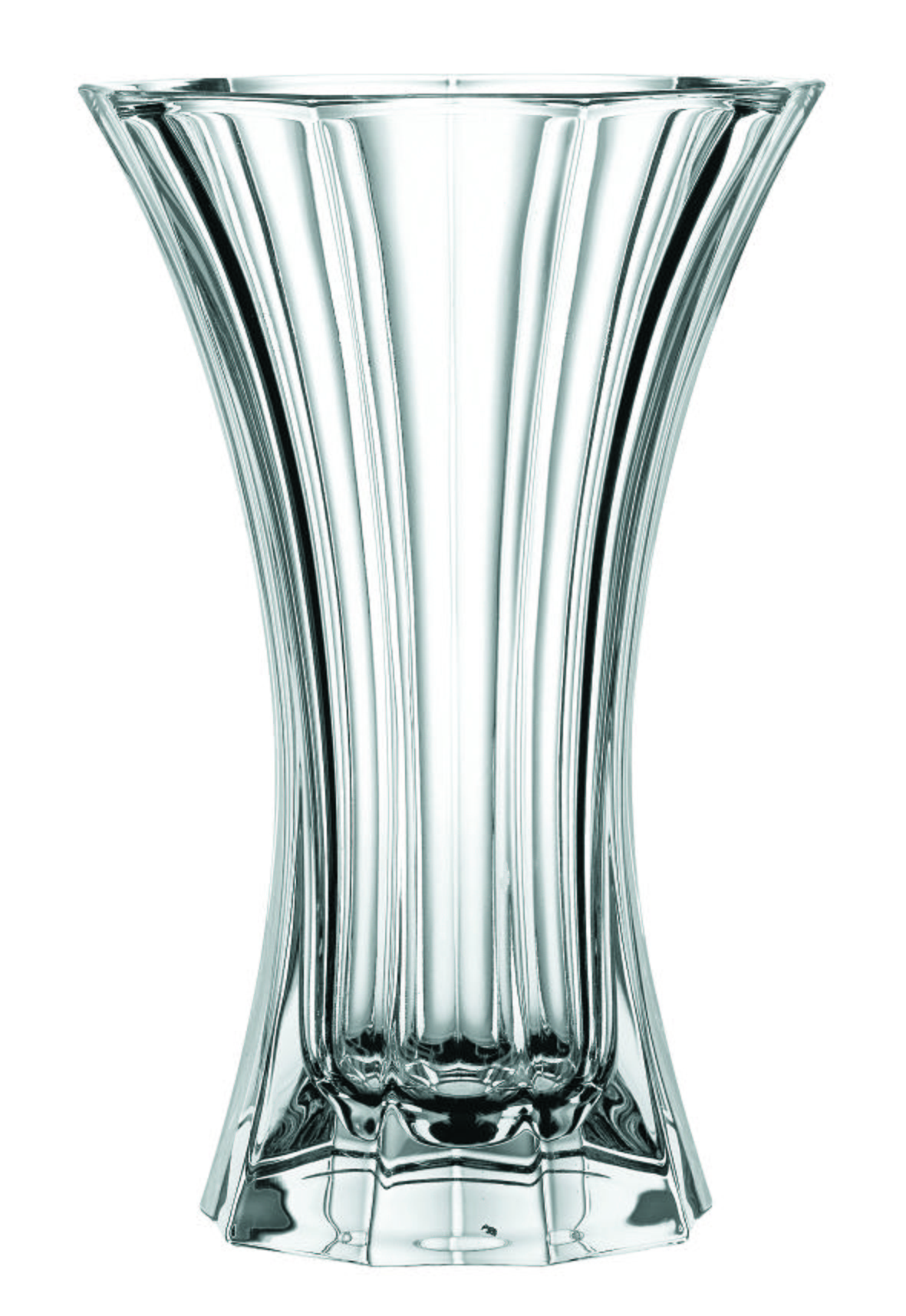 Vase Saphir aus Glas - Klar, MODERN, Glas (20,1/30,0/20,1cm) - Nachtmann