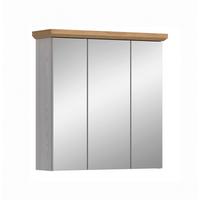Spiegelschrank Verona Lärchenfarben - Trend, Glas/Holzwerkstoff (69/71/21cm) - MID.YOU