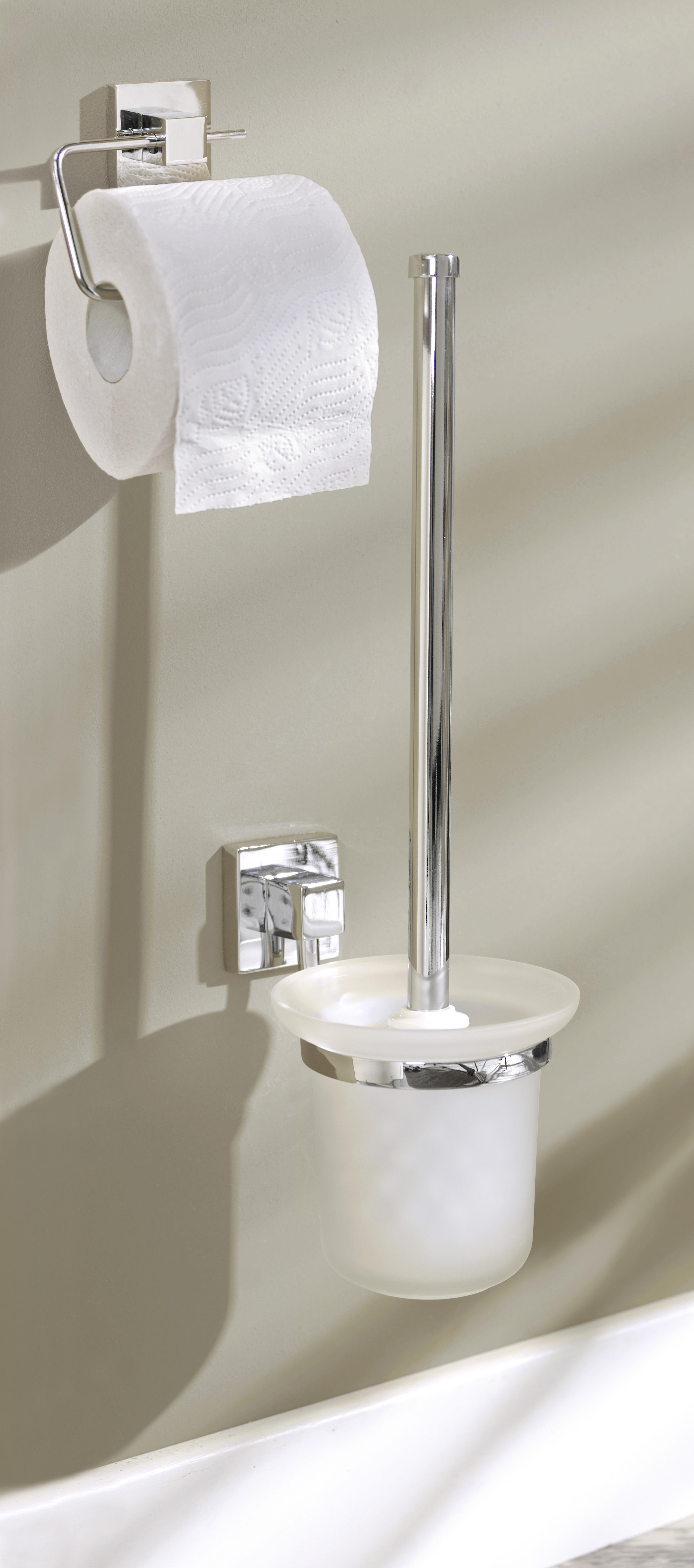 Wc-papírtartó Mare - króm, fém (12,5/10/3cm)