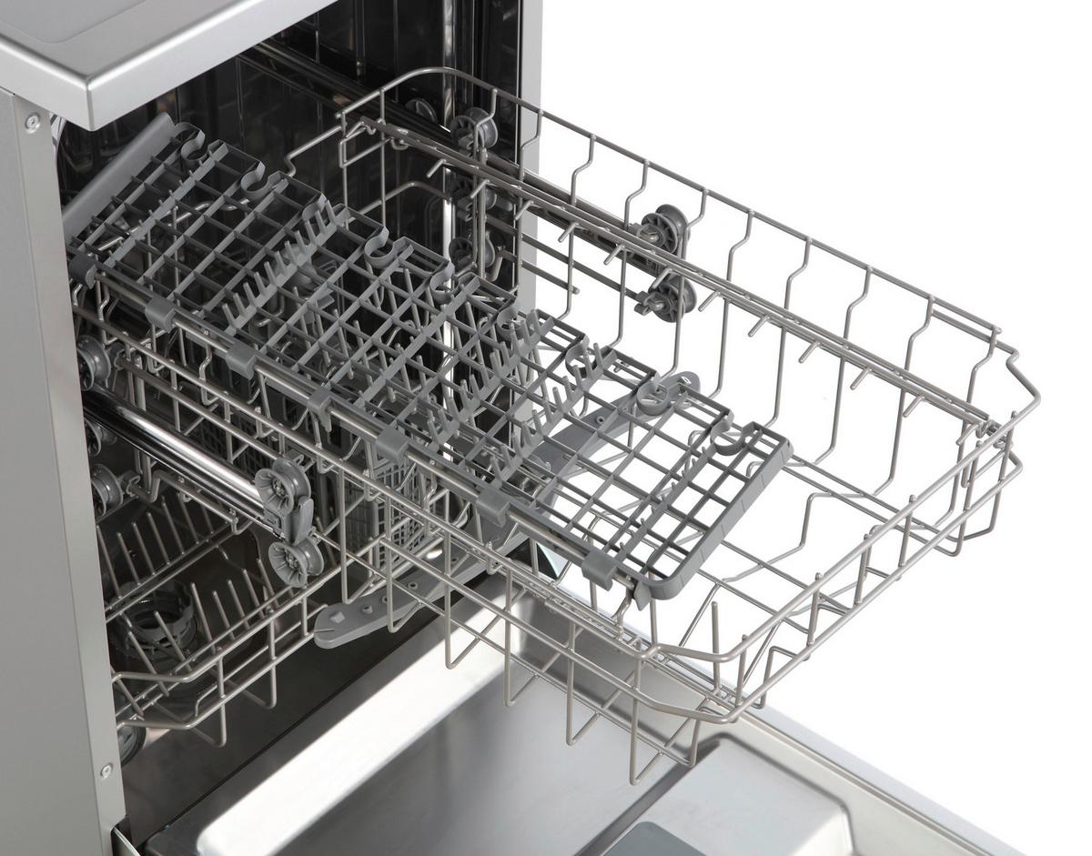 Pomivalni Stroj Gsps45si-12 - srebrne barve, Basics, kovina/umetna masa (44,8/84,5/60cm) - Respekta