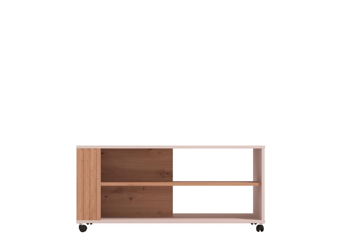 Dohányzóasztal Belfort - kasmír/Artisan tölgy, Modern, faalapú anyag (101/46/54,5cm)