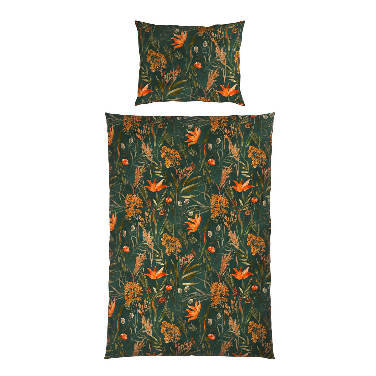 Posteljnina Nora - zelena, Moderno, tekstil (140/200cm) - Mömax