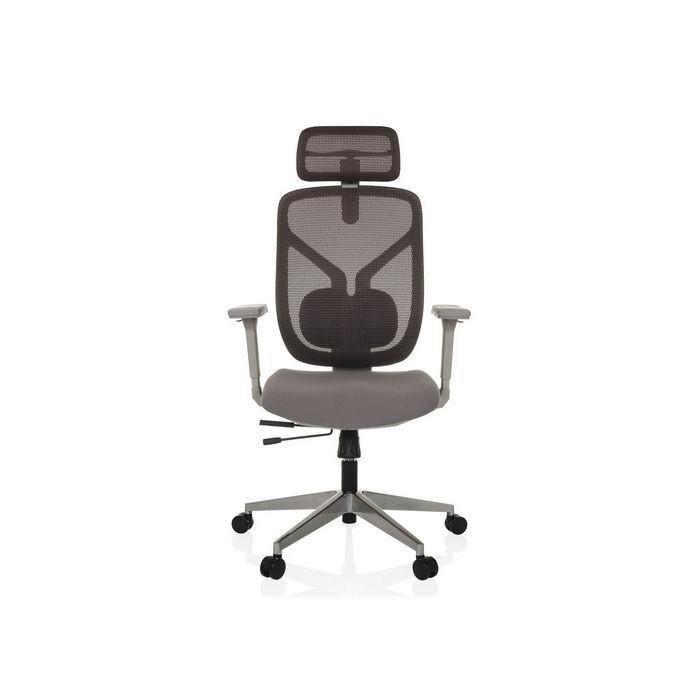Pisarniški Stol Cassilis W, Siva - srebrne barve/siva, Moderno, kovina/umetna masa (71/123 - 146/65cm) - MID.YOU