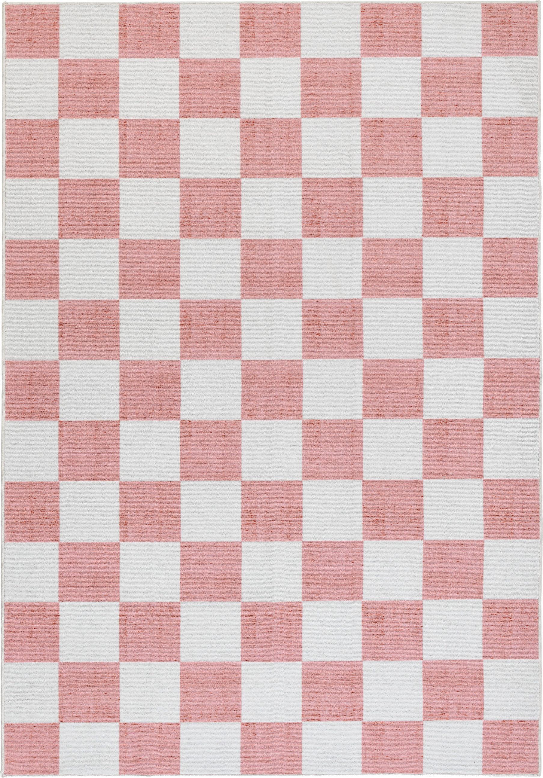 DYWAN TKANY NA PŁASKO JACK MESIO-URBAN8158 - szarobiały/jasnoróżowy, Design, tkanina (160/230cm) - Lindorug
