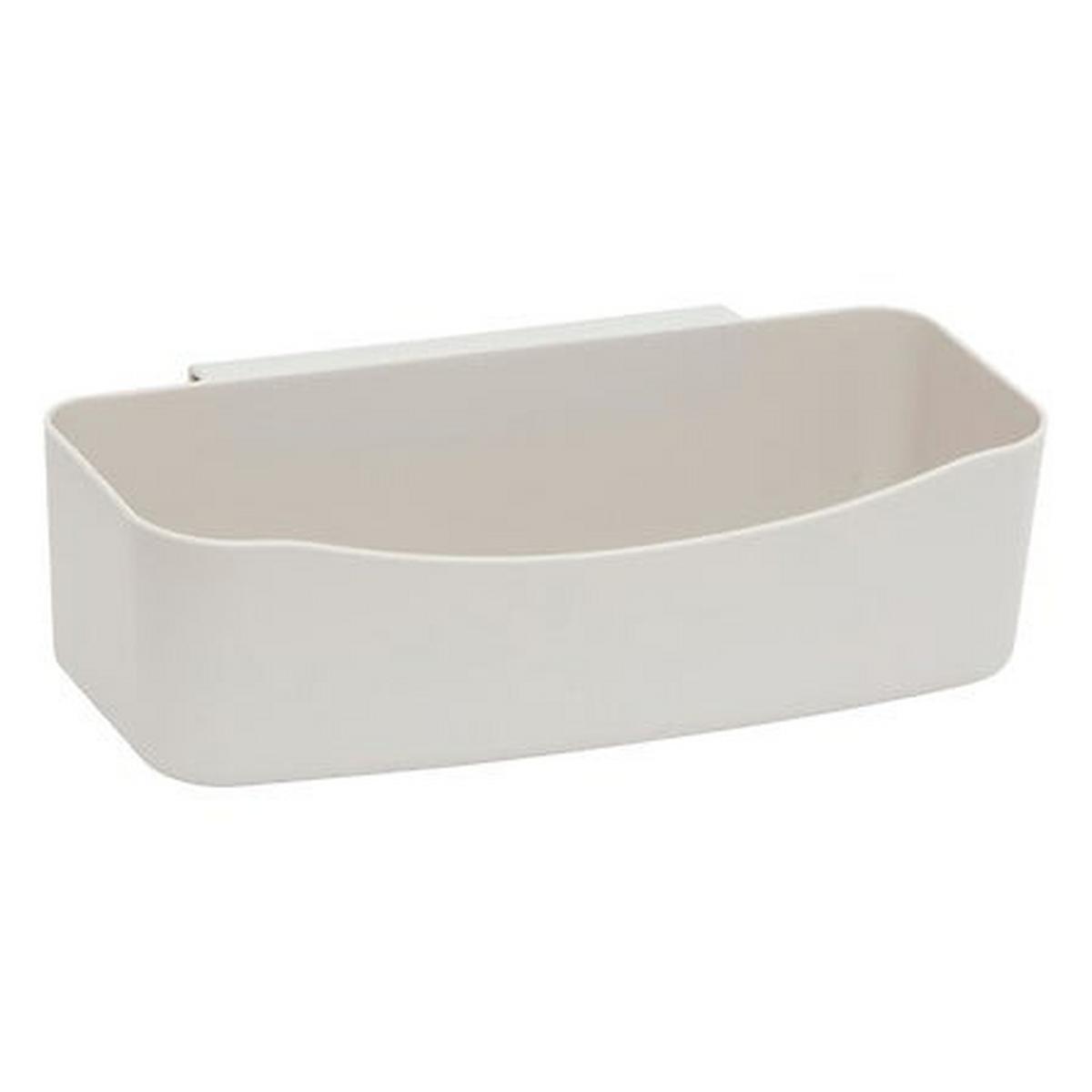 Etajeră pentru duș Easybath - bej, Basics, plastic/metal (28,9/15,8/75,7cm)