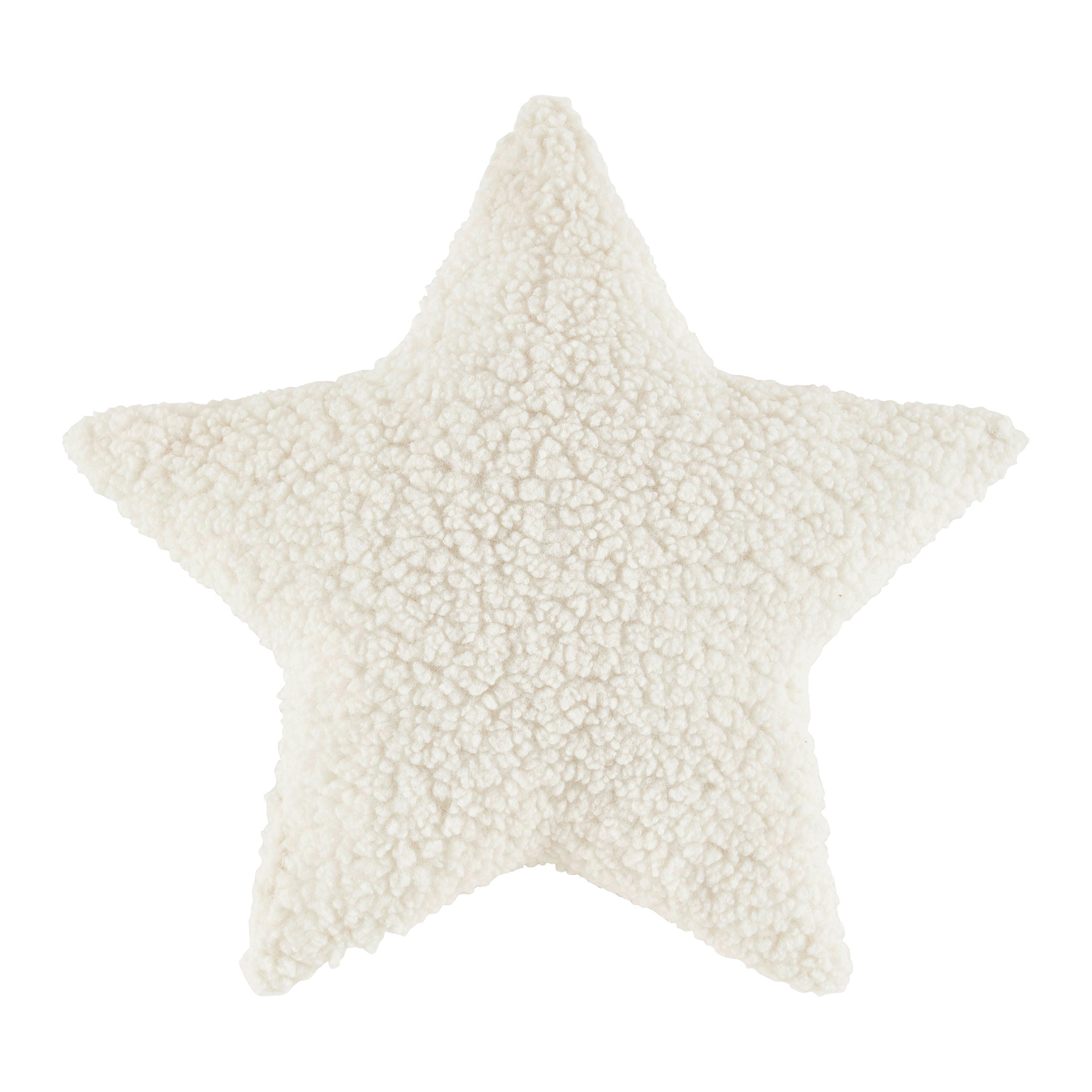 Ukrasni Jastučić Star - prirodne boje, Konvencionalno, tekstil (43/40/8cm) - Modern Living
