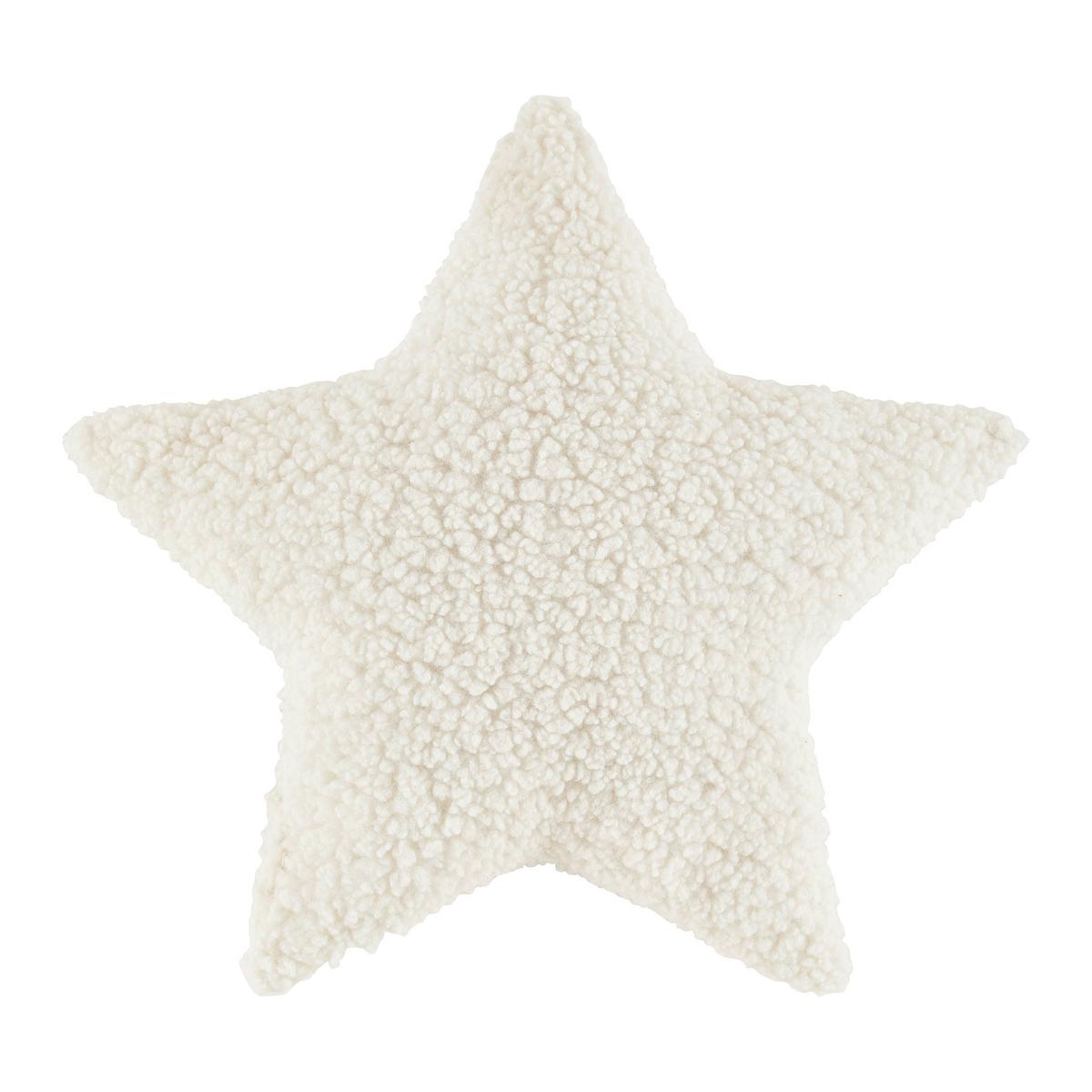 Ukrasni Jastučić Star - prirodne boje, Konvencionalno, tekstil (43/40/8cm) - Modern Living