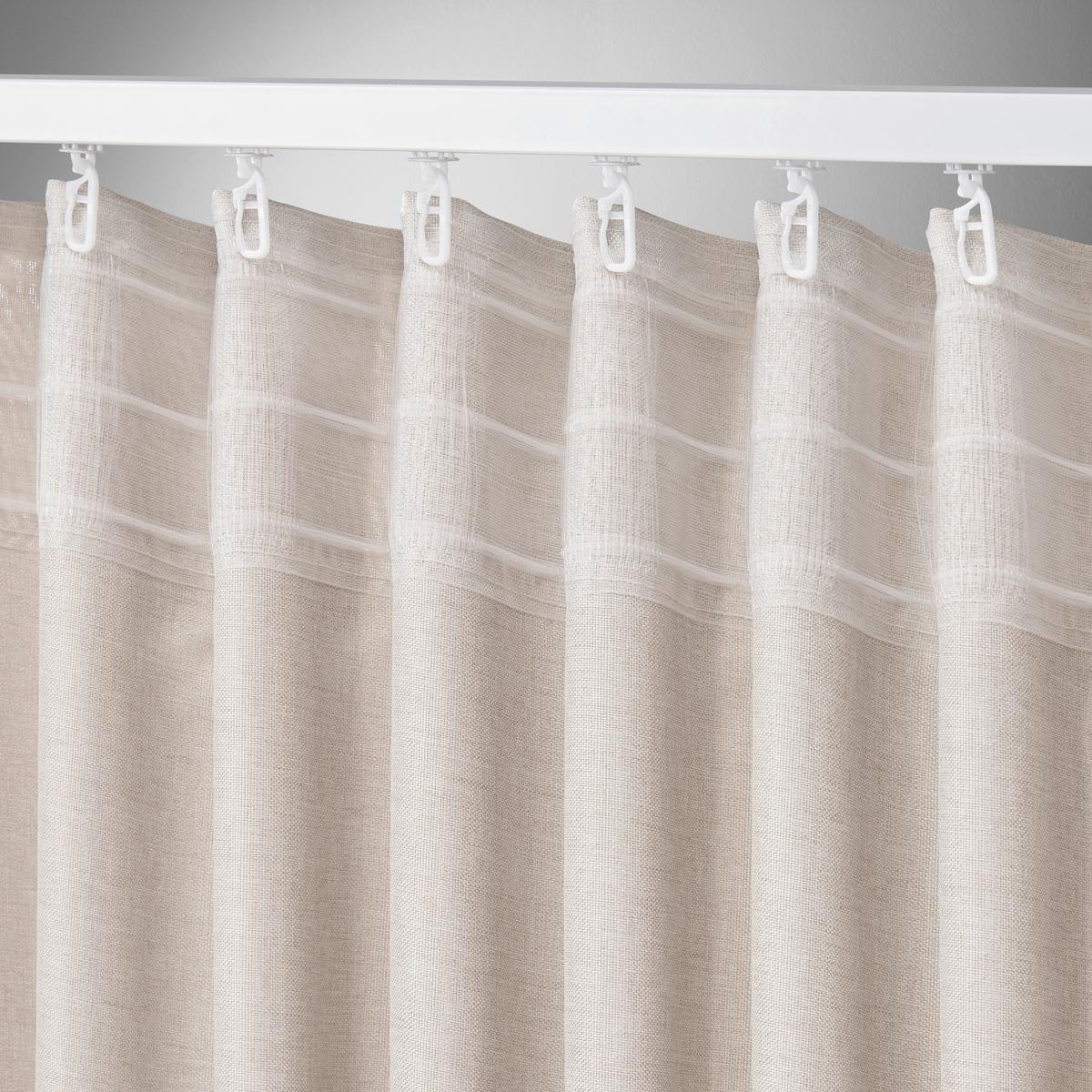 Fertigvorhang Ulrich In Sand Ca. 300cm - Sandfarben, Modern, Textil (135/300cm) - Modern Living