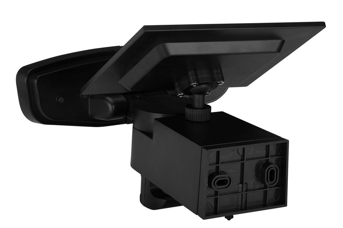 LAMPA ZEWNĘTRZNA LED TUCSON - czarny/opal, Basics, tworzywo sztuczne (25/27,5/20,8cm) - Ambia Garden