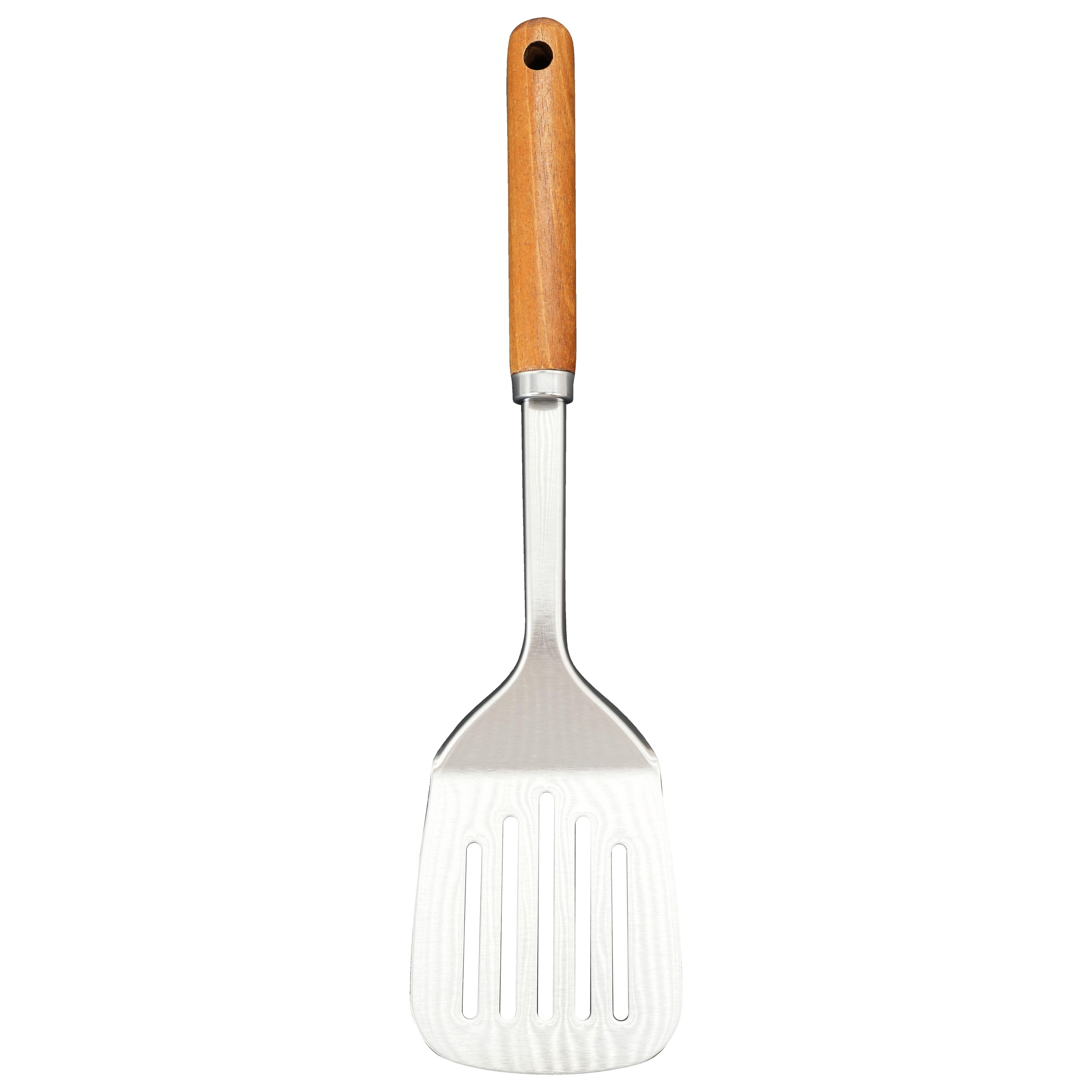 Lopatica Kuhinjska Michi - boje oplemenjenog čelika, Konvencionalno, metal/drvo (33cm) - Mömax