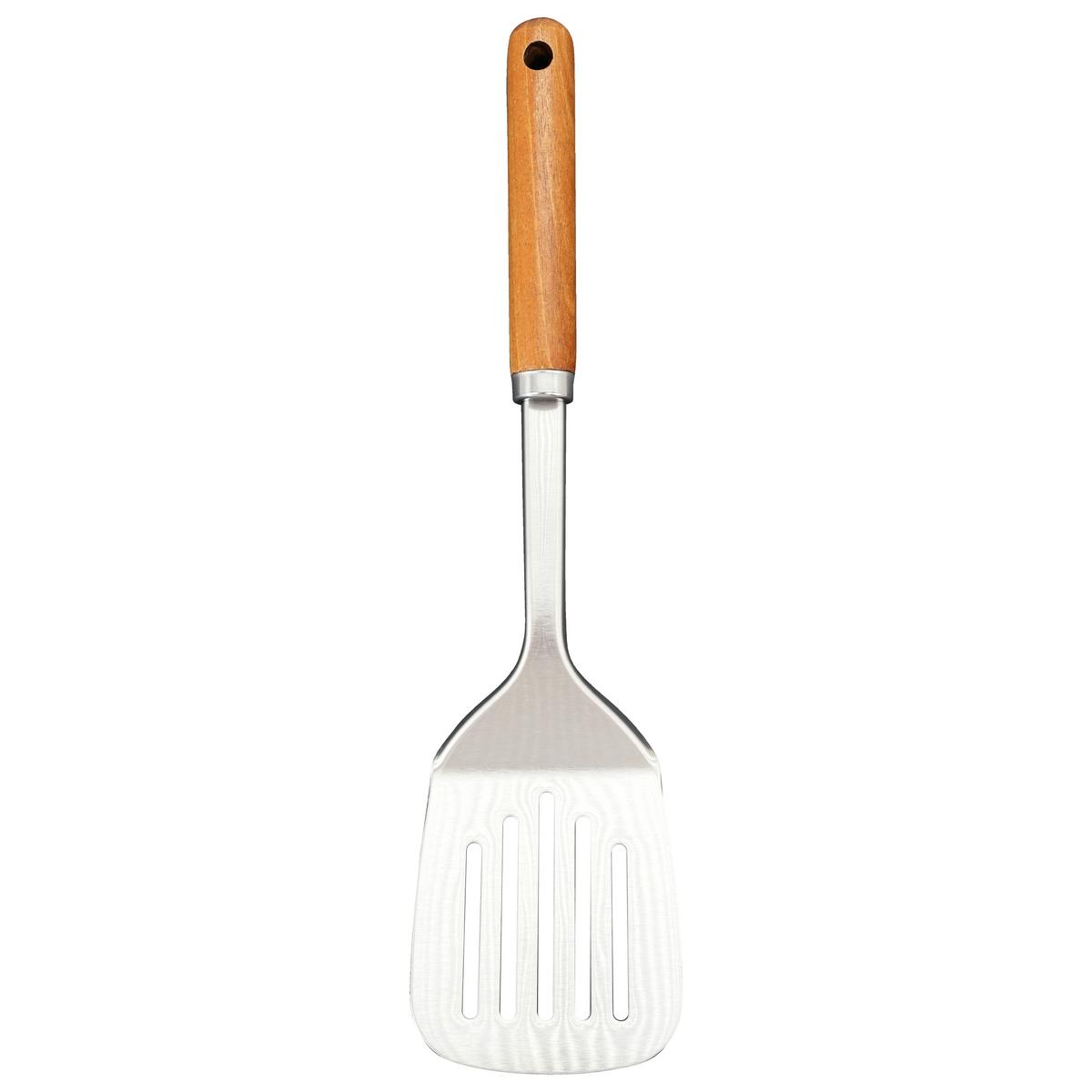 Lopatica Kuhinjska Michi - boje oplemenjenog čelika, Konvencionalno, metal/drvo (33cm) - Mömax