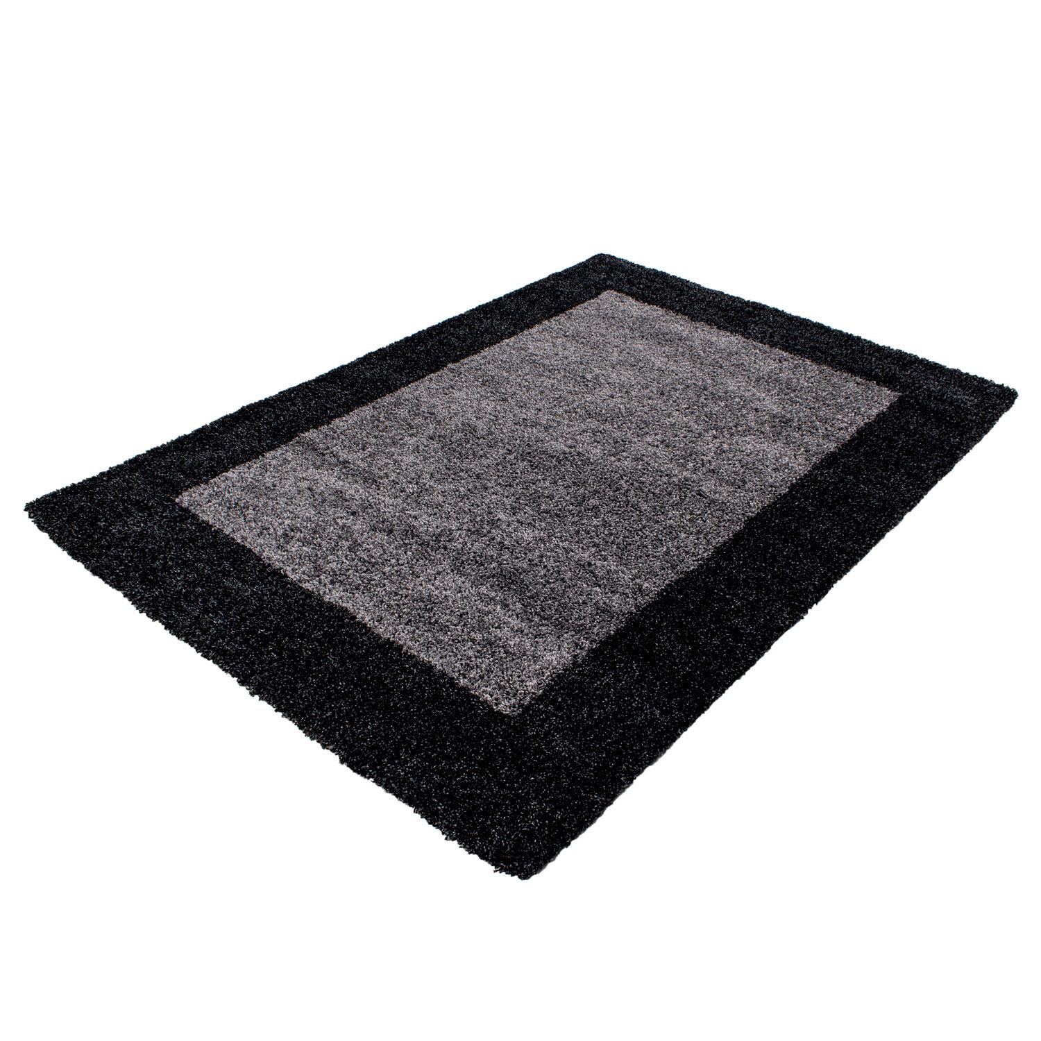 Preproga Z Visokim Florom Life, Antracit, 300x400cm - siva/antracit, Trend, tekstil (300/400cm)