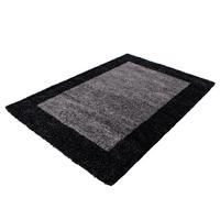 Preproga Z Visokim Florom Life, Antracit, 60x110cm - antracit, Trend, tekstil (60/110cm)