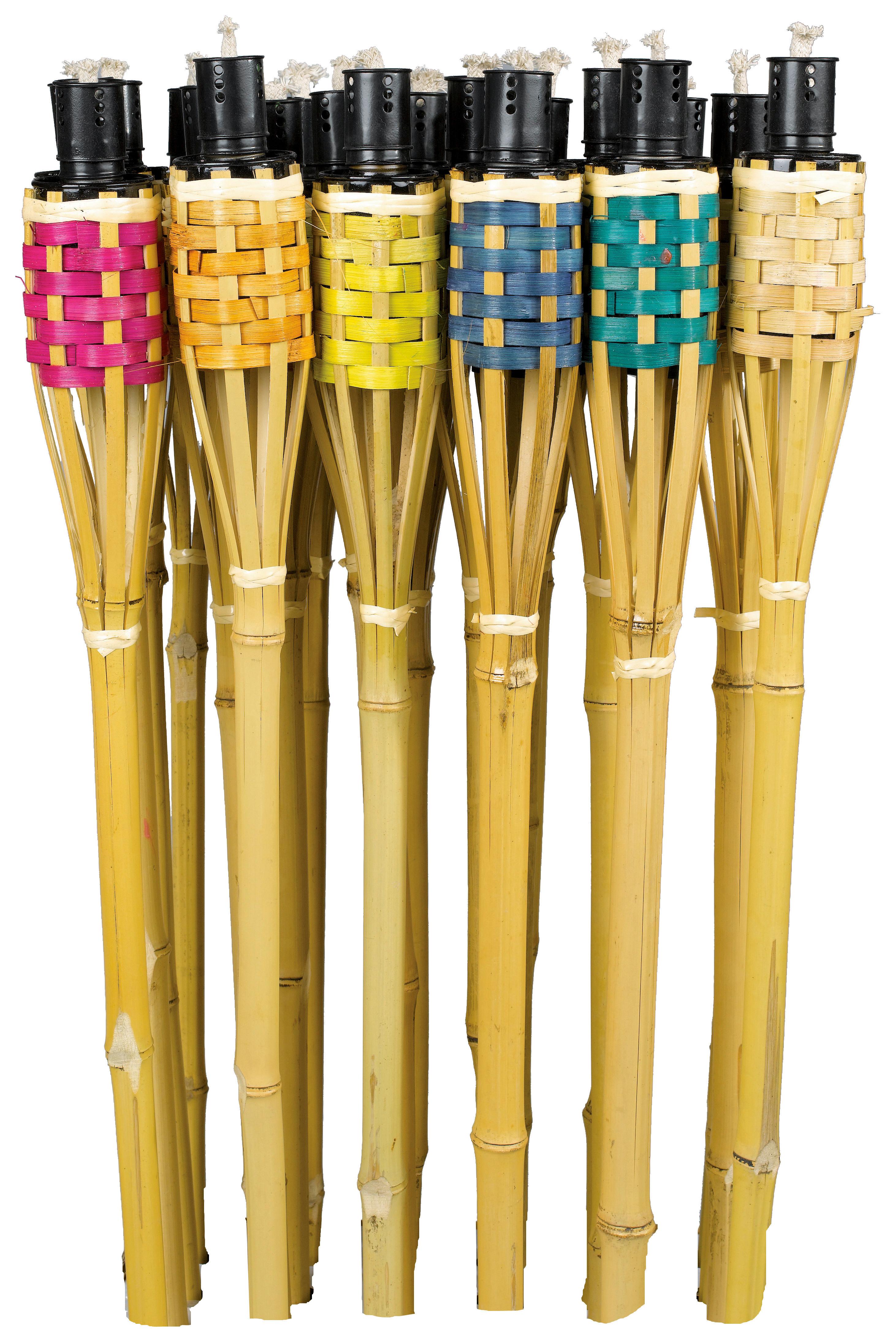 Kerti Fáklya Ma.: Kb. 120cm - Konventionell, természetes anyagok (7/120/7cm)