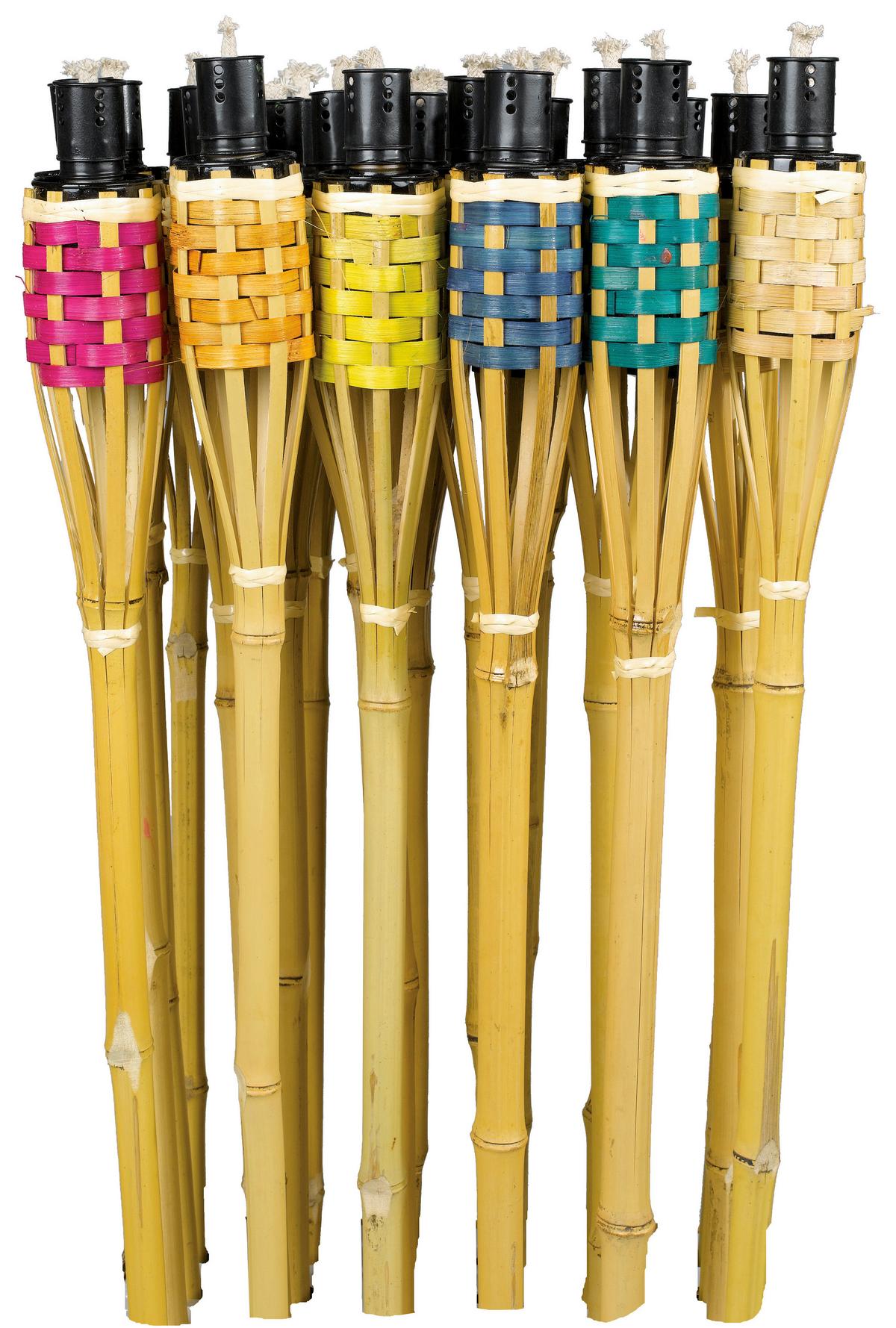 Kerti Fáklya Ma.: Kb. 120cm - Konventionell, természetes anyagok (7/120/7cm)