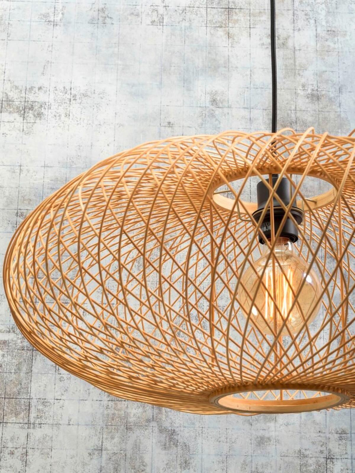 Stoječa Svetilka Cango, Bela, Naravna Barva - bela/naravne barve, Trend (176/60/36cm) - Good & Mojo