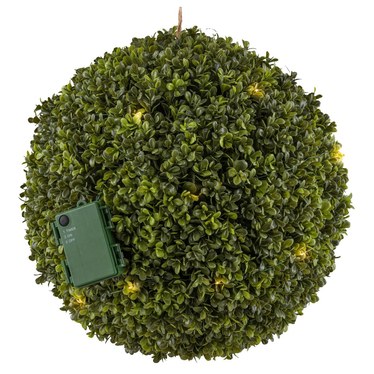 Kunststoffpflanze Grün ca. 35cm - Grün, Design, Kunststoff (35cm) - P & B