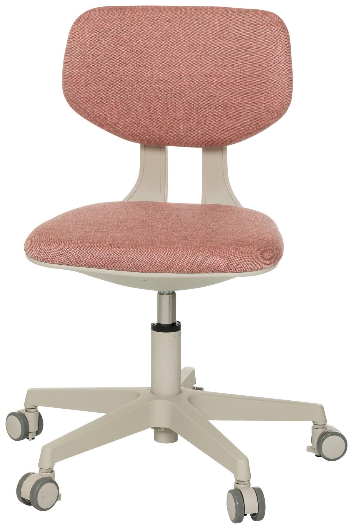 Otroški Vrtljivi Stol Kiddy Classic, Roza - roza/krem barve, Moderno, umetna masa/tekstil (52/70 - 79/52cm) - MID.YOU