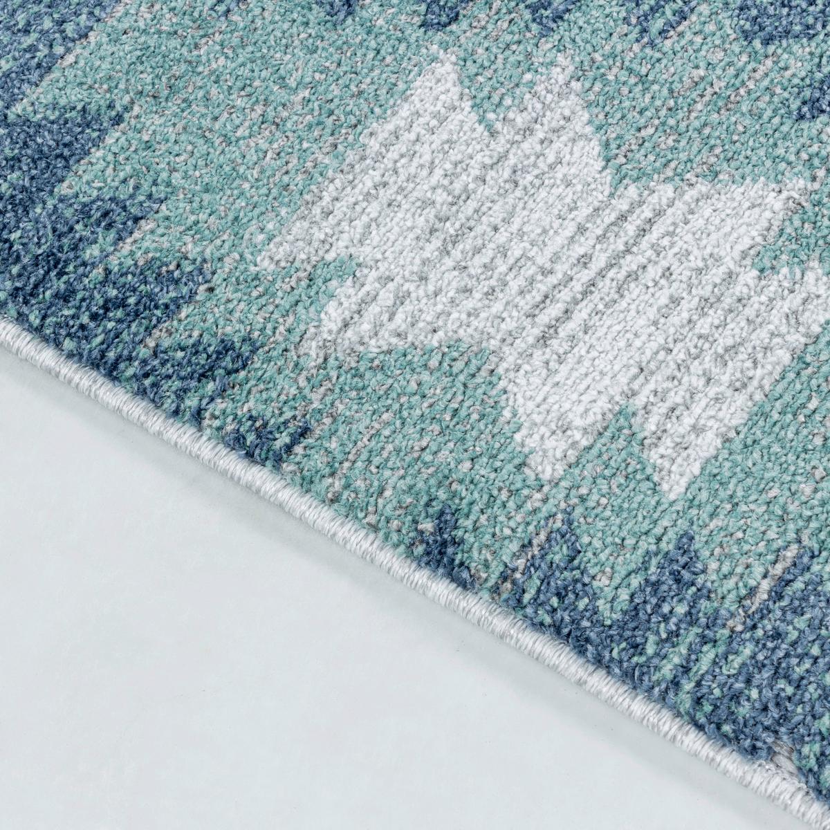 Läufer Bahama Blau ca. 80x250cm - Blau, Design, Textil (80/250cm) - Novel