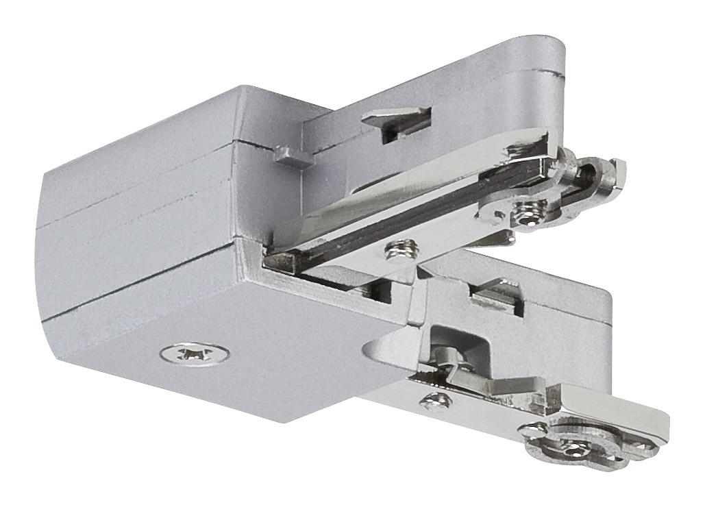 Schienensystem-Verbinder Urail L-Verbinder ca. 6,2cm - Chromfarben, Basics, Metall (6,2/1,8/6,2cm) - Paulmann