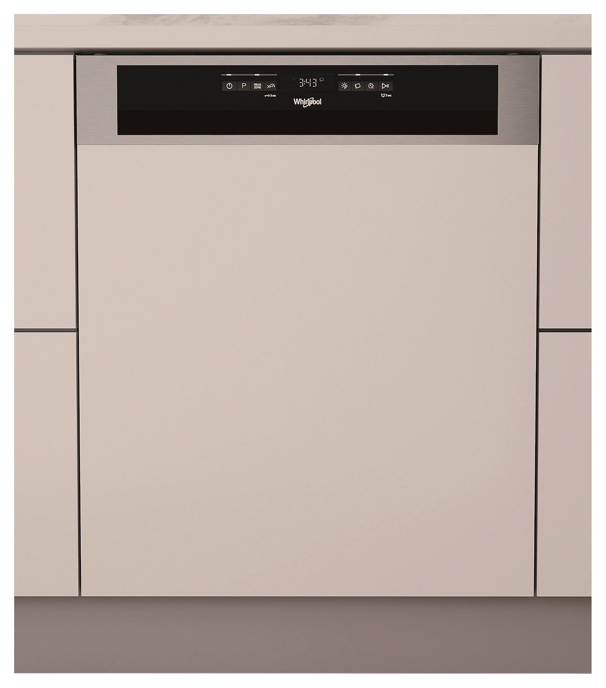 Mosogatógép Whirlpool Wbo 3t341 P X - króm, műanyag/fém (60/82/55,5cm) - Whirlpool