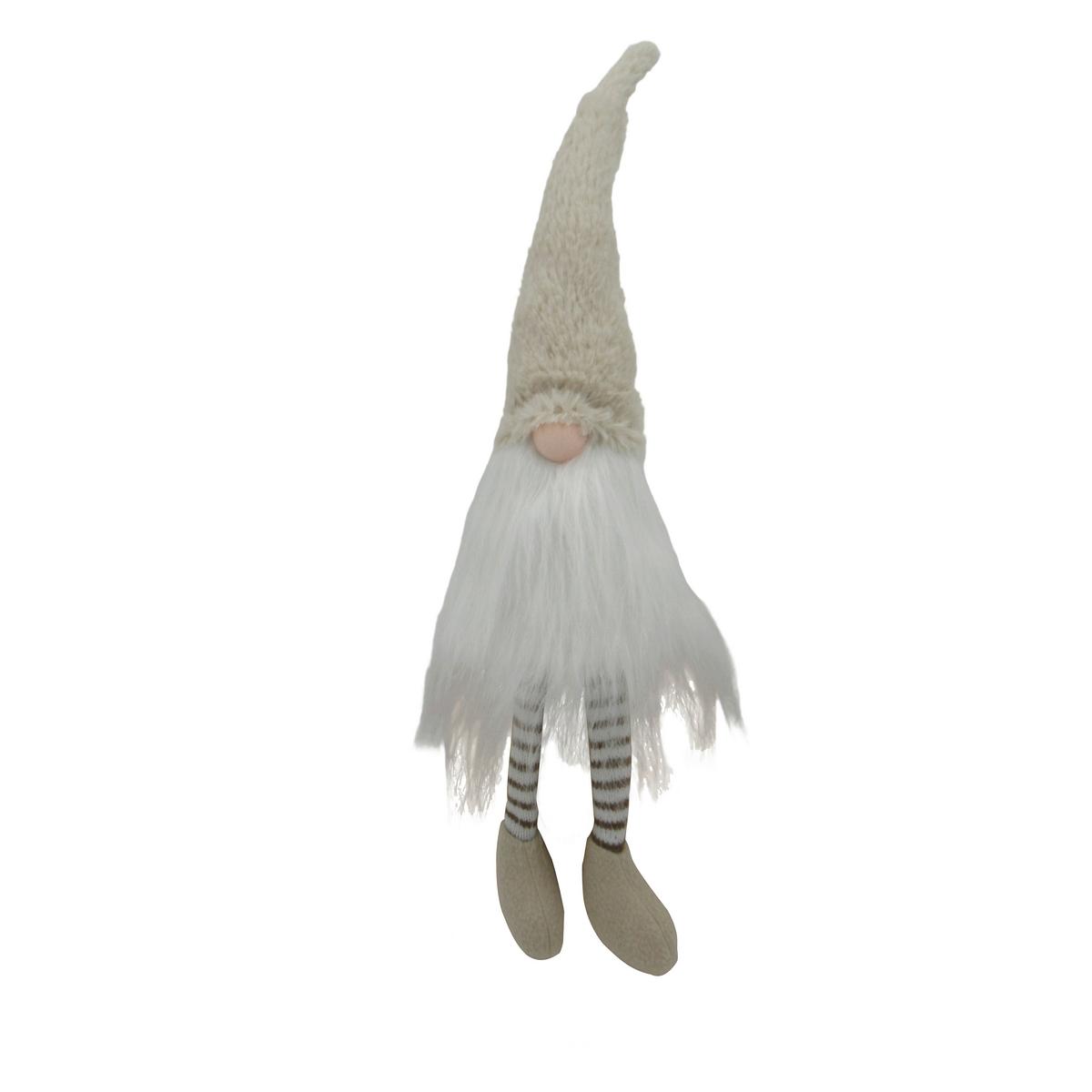 Palček Merry 1 - svetlo rjava/bela, Konvencionalno, kamen/tekstil (13/13/53cm) - Mömax